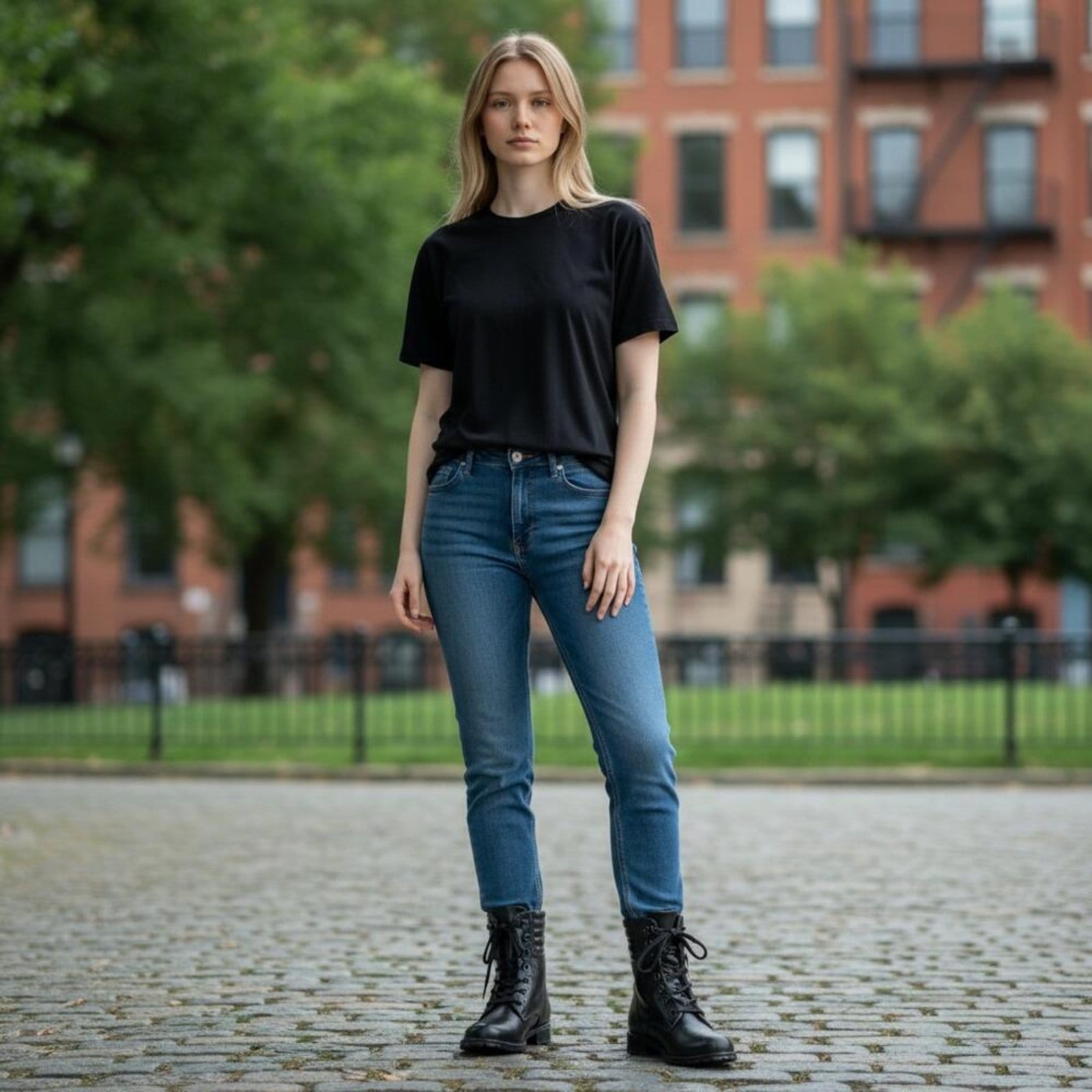 Vista 2 Bota Feminina Coturno Mooncity 72127 0742127 Mooncity preto