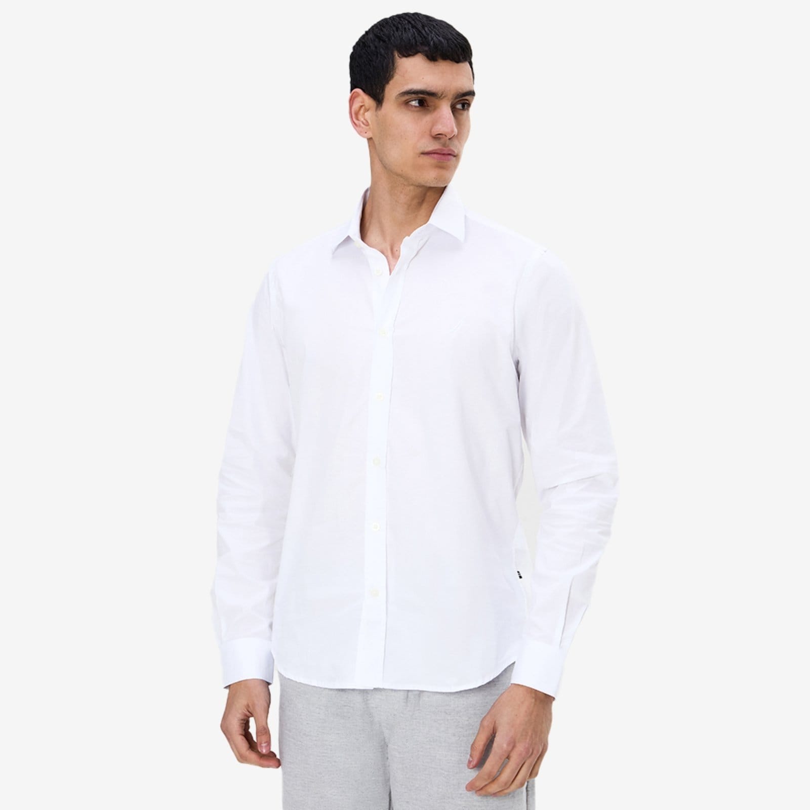 Camisa Nautica Manga Longa Básica