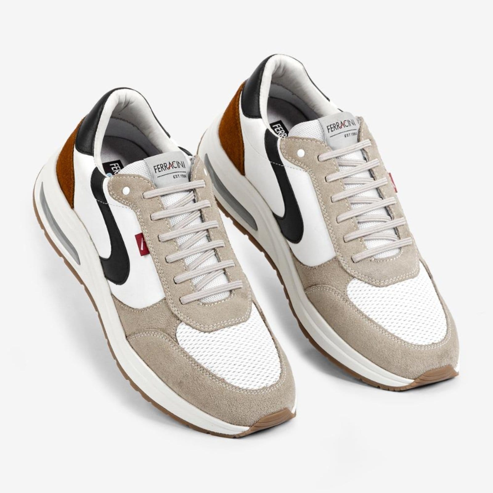 Vista 2 Sneaker Vyper 9581-572F FERRACINI branco