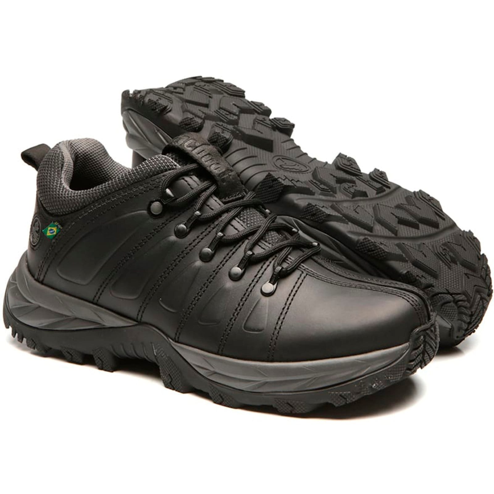 Vista 2 Tênis Macboot Harpia 01 Grafite Masculino Mac Boot cinza