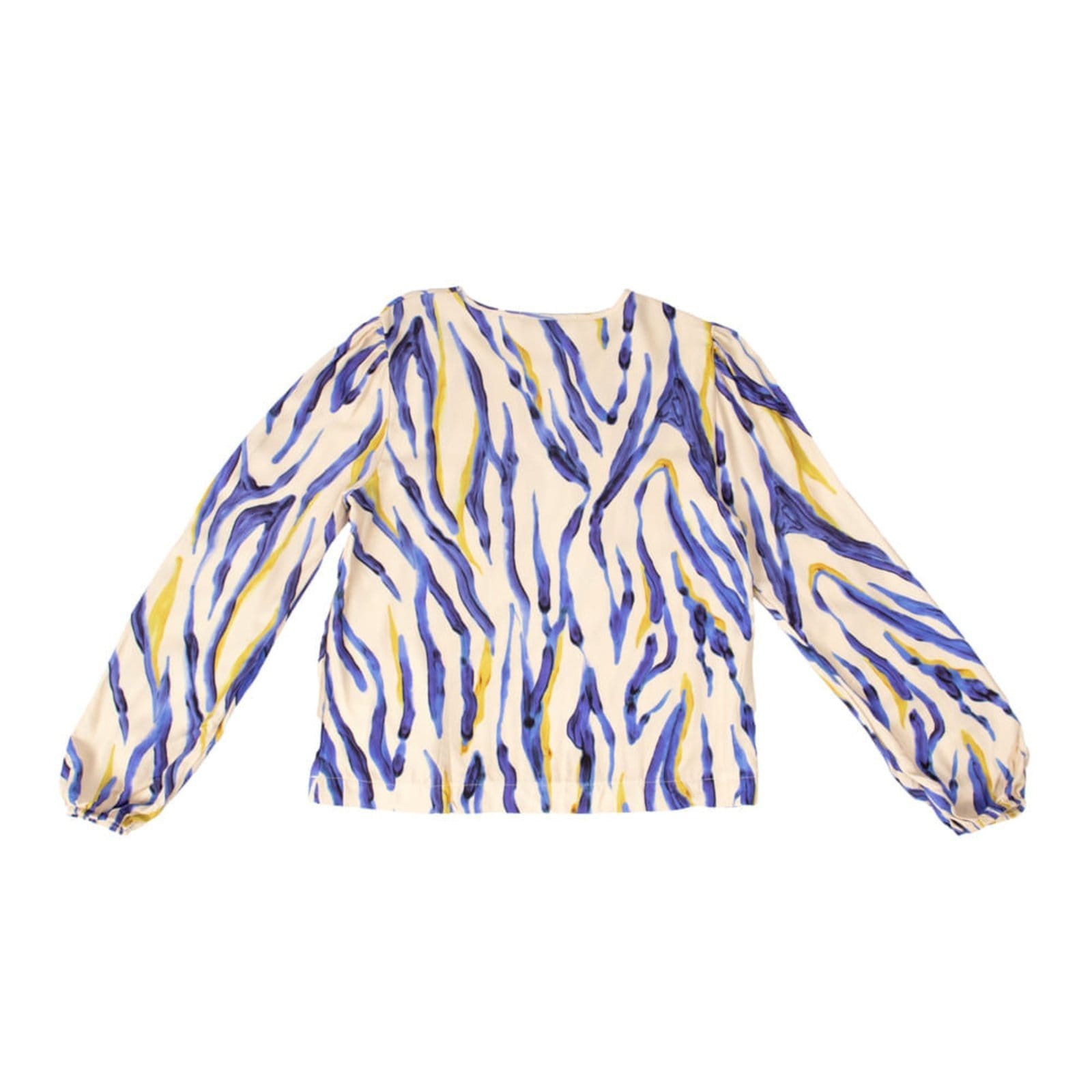 Vista 2 Blusa Feminina Rovitex Estampada Off White Rovitex off-white white