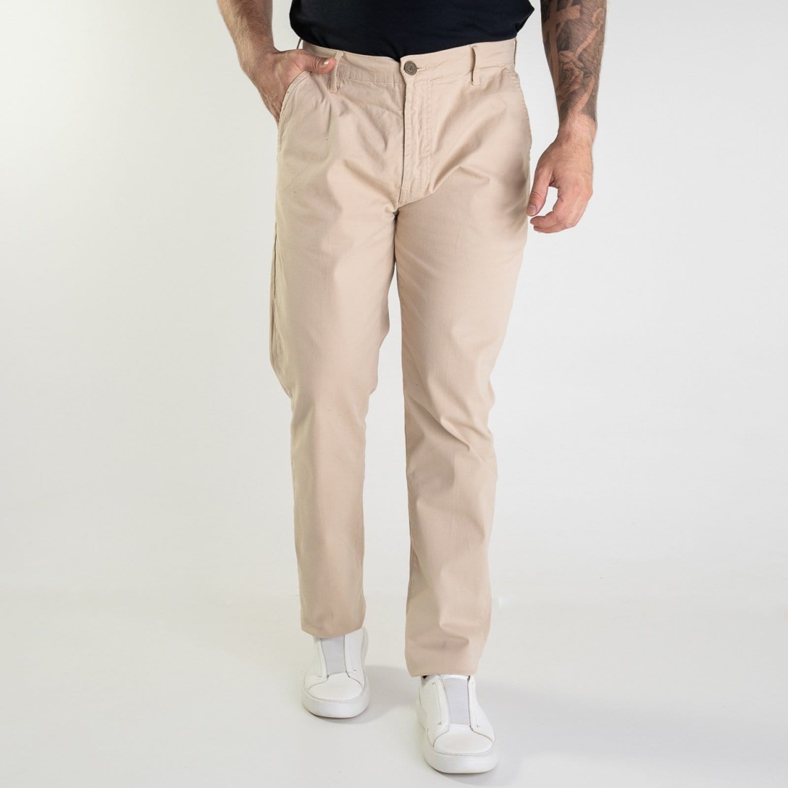 Calça John John Portland Chino Khaki