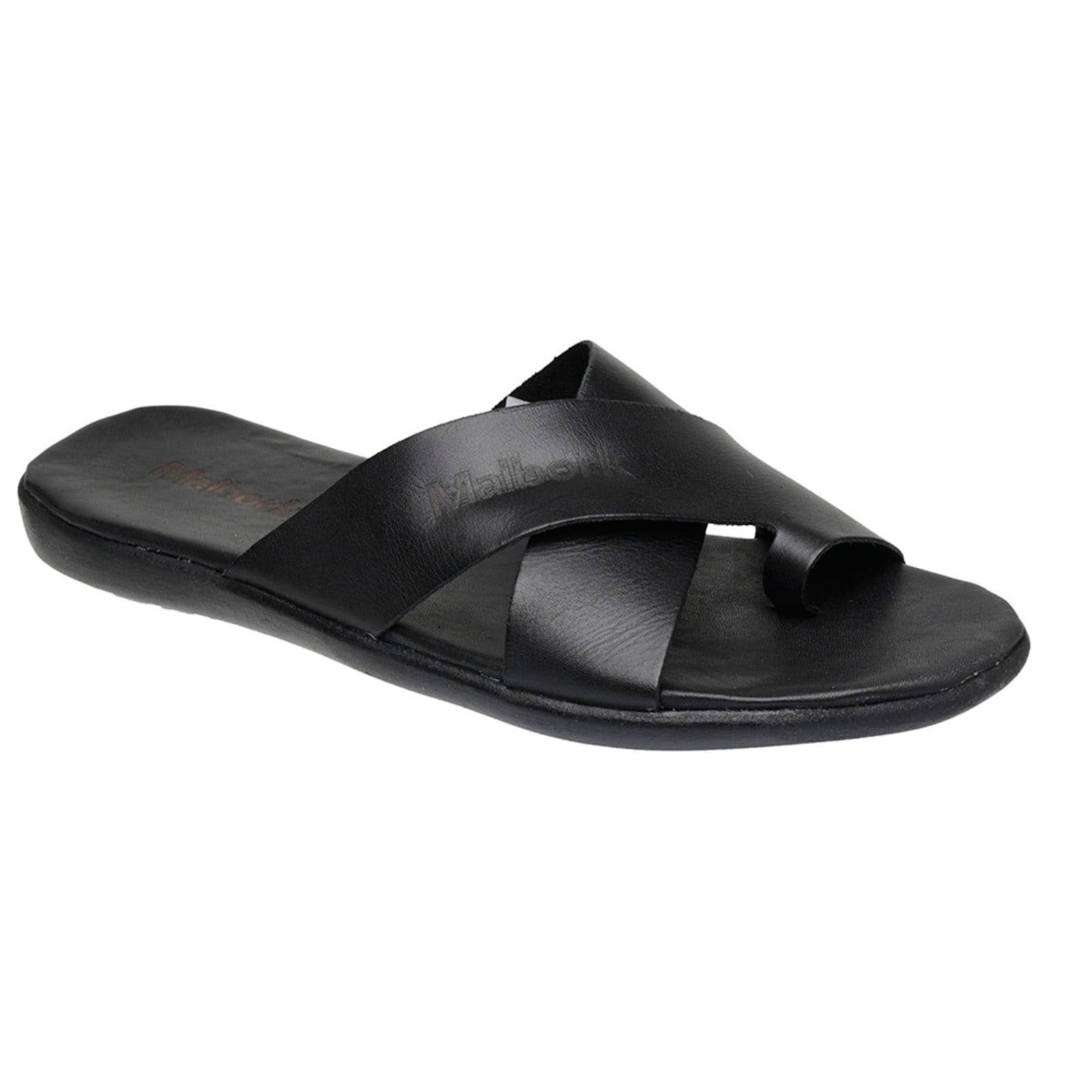 Chinelo De Dedo Malbork Couro Palmilha De Couro 460P