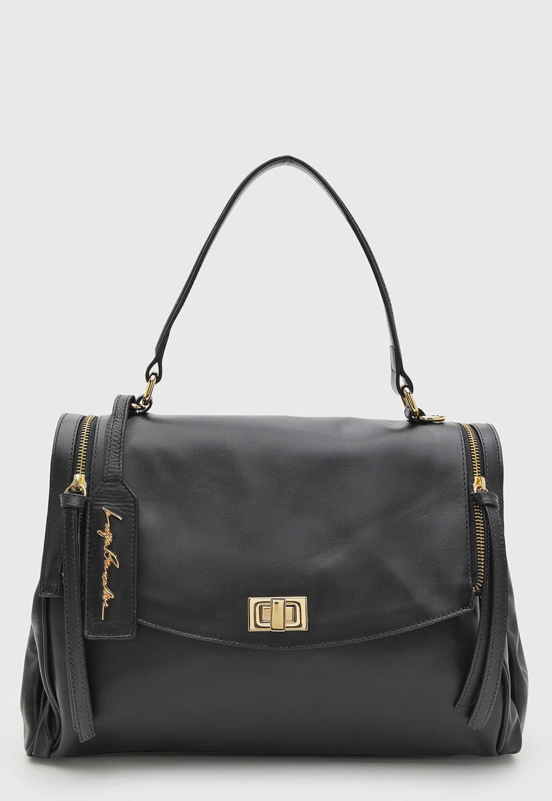 Bolsa Feminina Luiza Barcelos Grande Preta