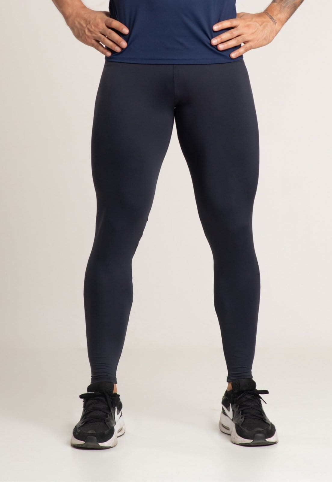 Calça Térmica Masculina Vekyo Compressão Proteção UV Segunda Pele