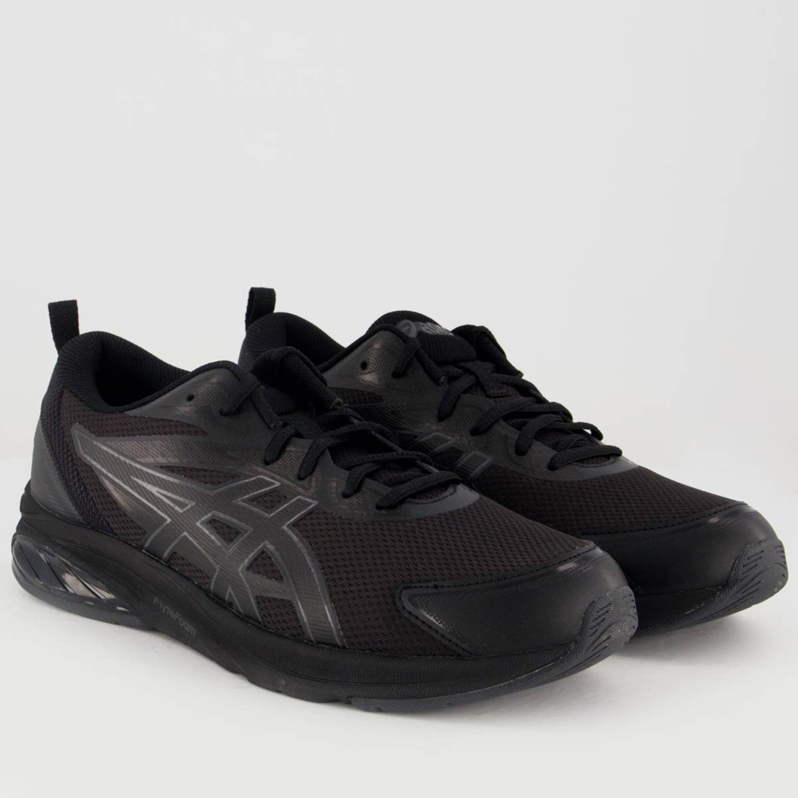 Vista 2 Tênis Asics Gel Quantum KEI All Black ASICS preto black