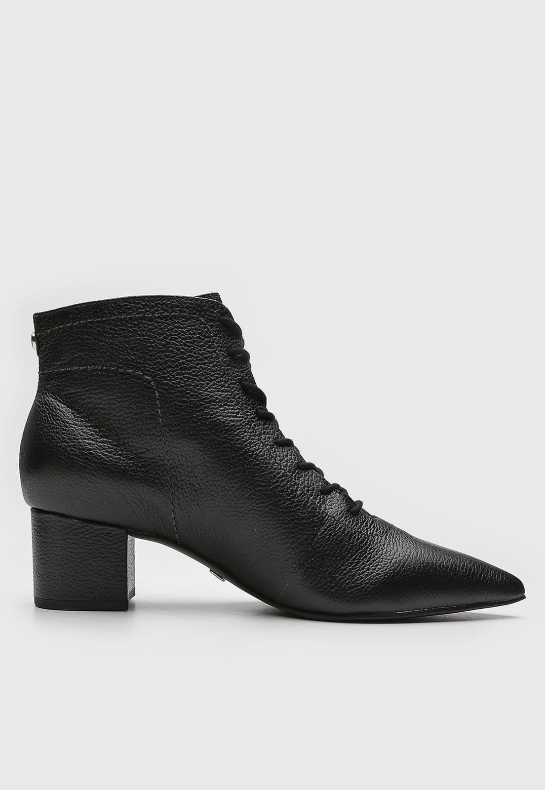 Vista 2 Bota Jorge Bischoff Cano Baixo Preta Jorge Bischoff preto