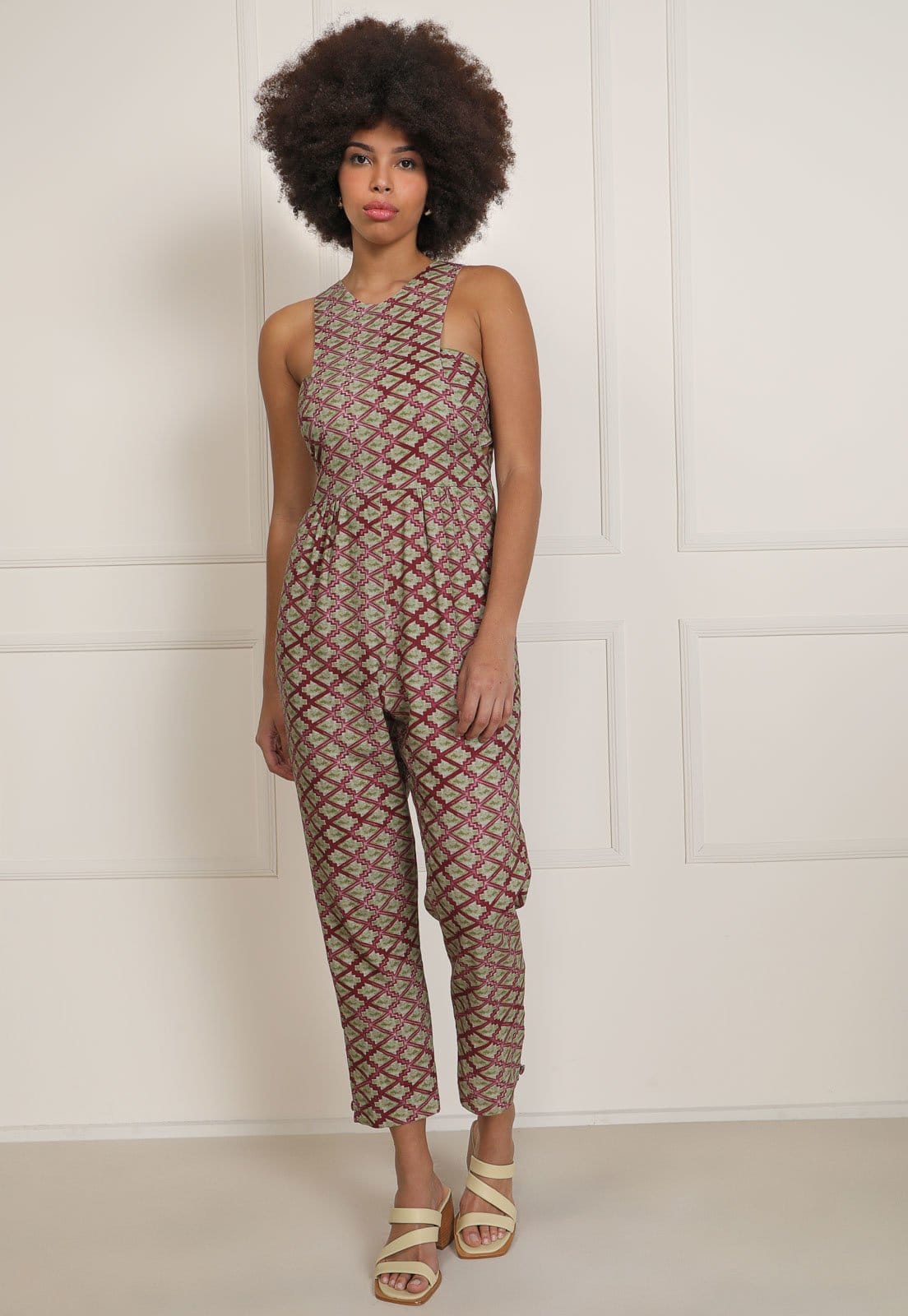 Macacão Cruise Geométrico