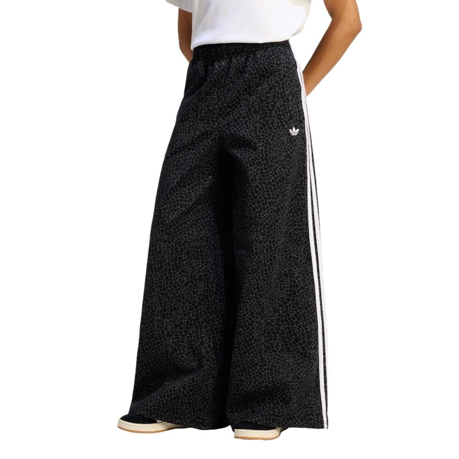 Vista principal Calça Jeans Firebird AOP Tamanho Oversized adidas Originals adidas Originals preto