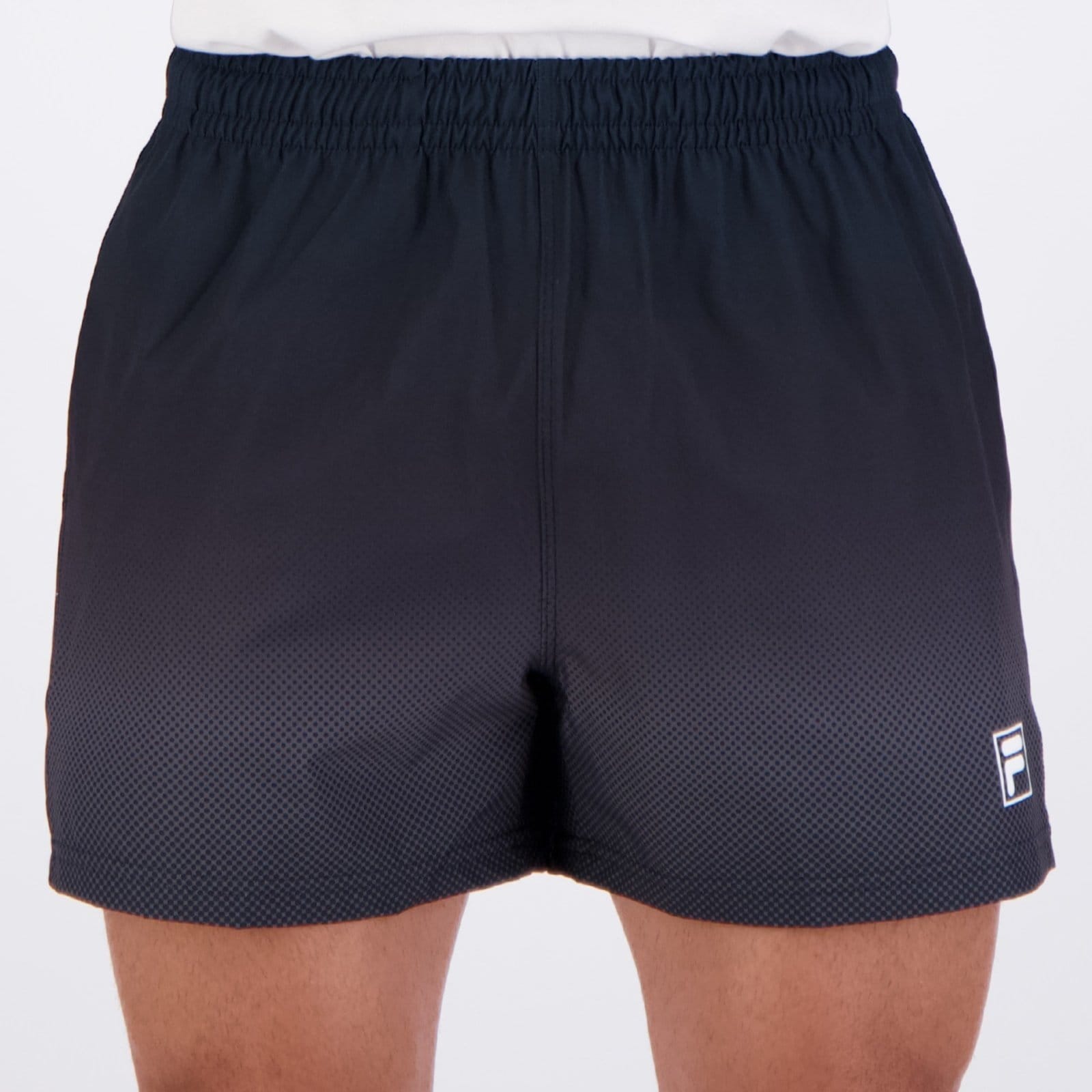 Shorts Fila Print 4 e Branco
