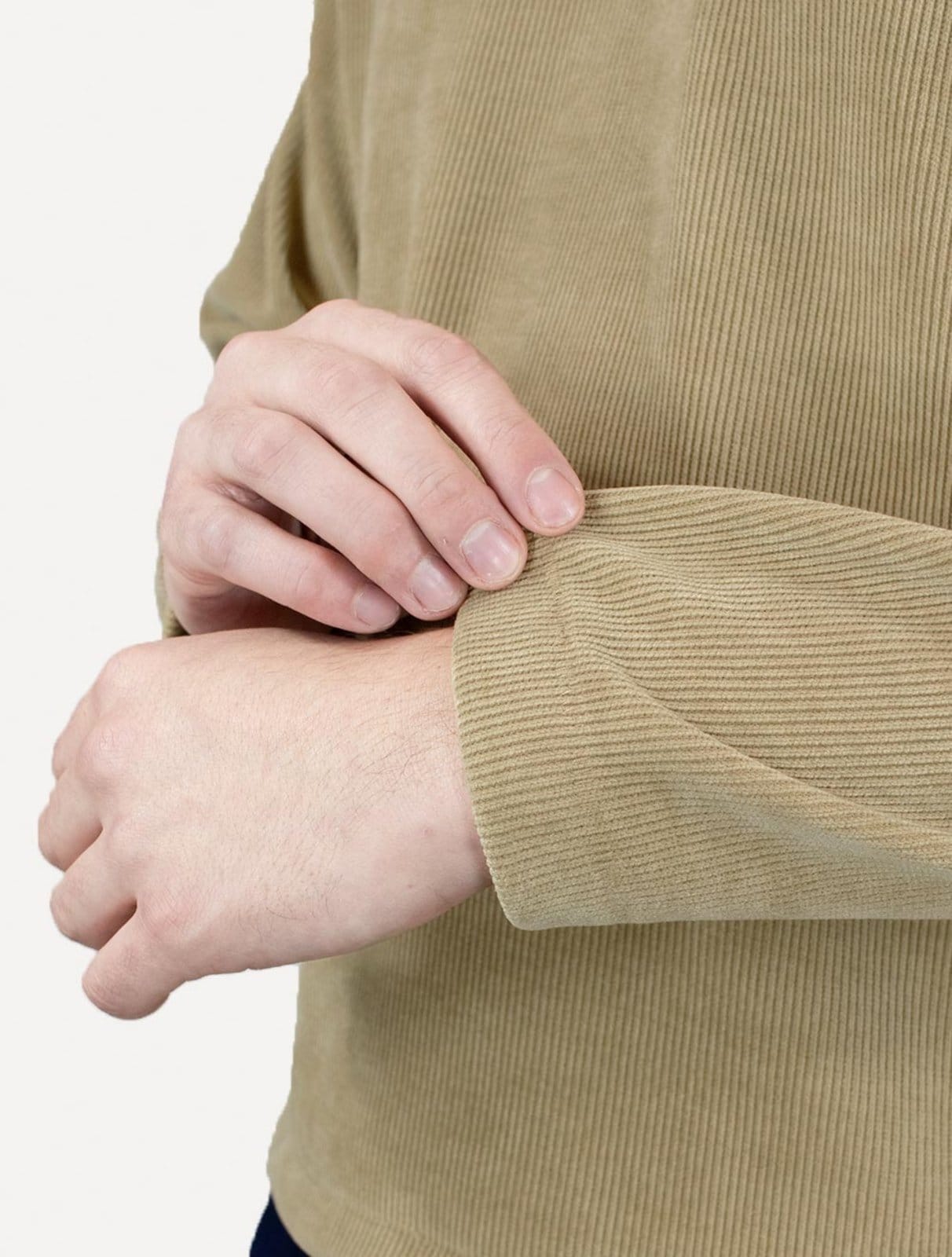 Vista 2 Moletom Osklen Masculino Denver Canelado Osklen cáqui