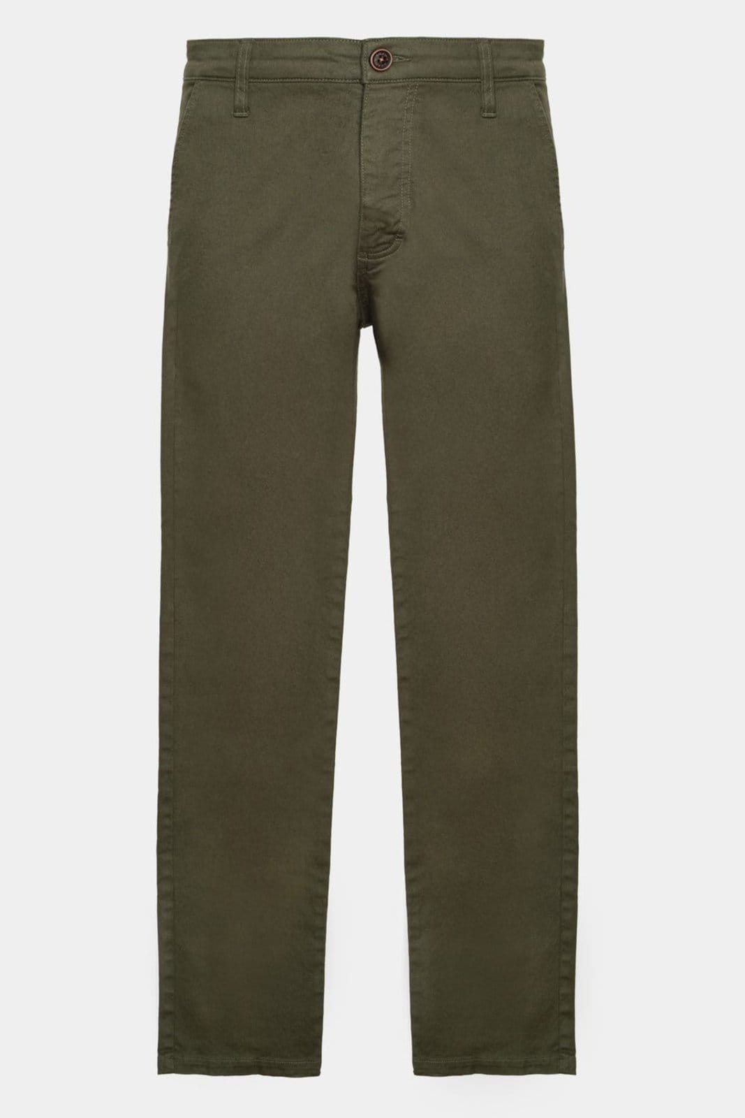Vista 2 Calça Aramis Chino Slim Maquinetada Militar Aramis verde