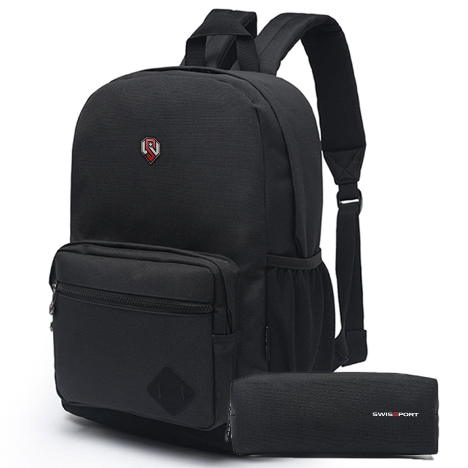 Mochila Unissex + Estojo Swissport Executiva Resistente