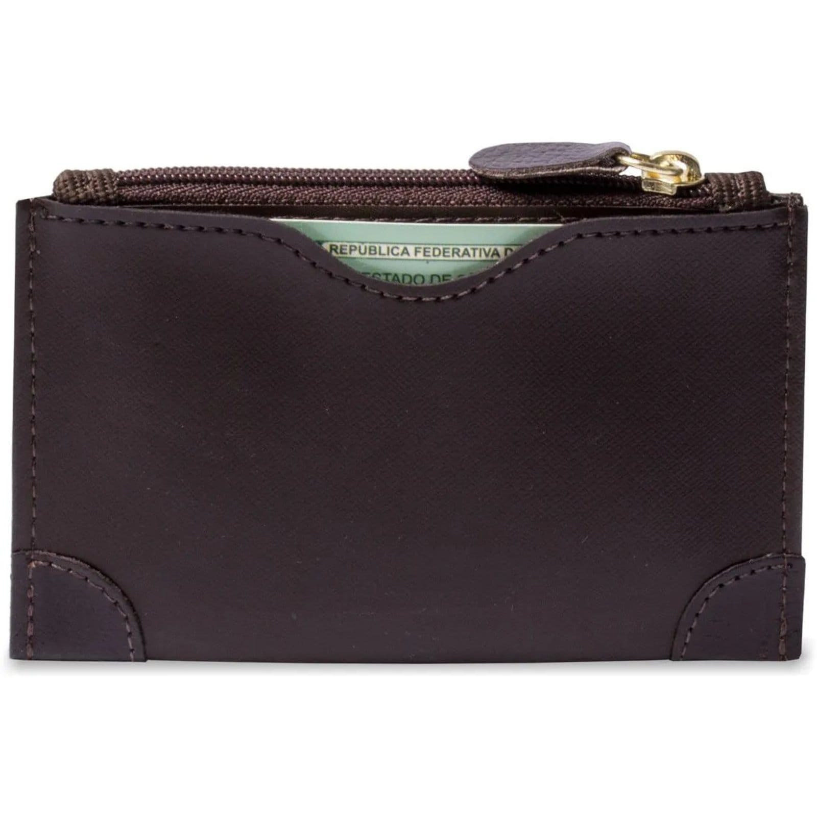 Vista 2 Carteira de Zíper Mista Artlux Caramelo 9620 Artlux azul