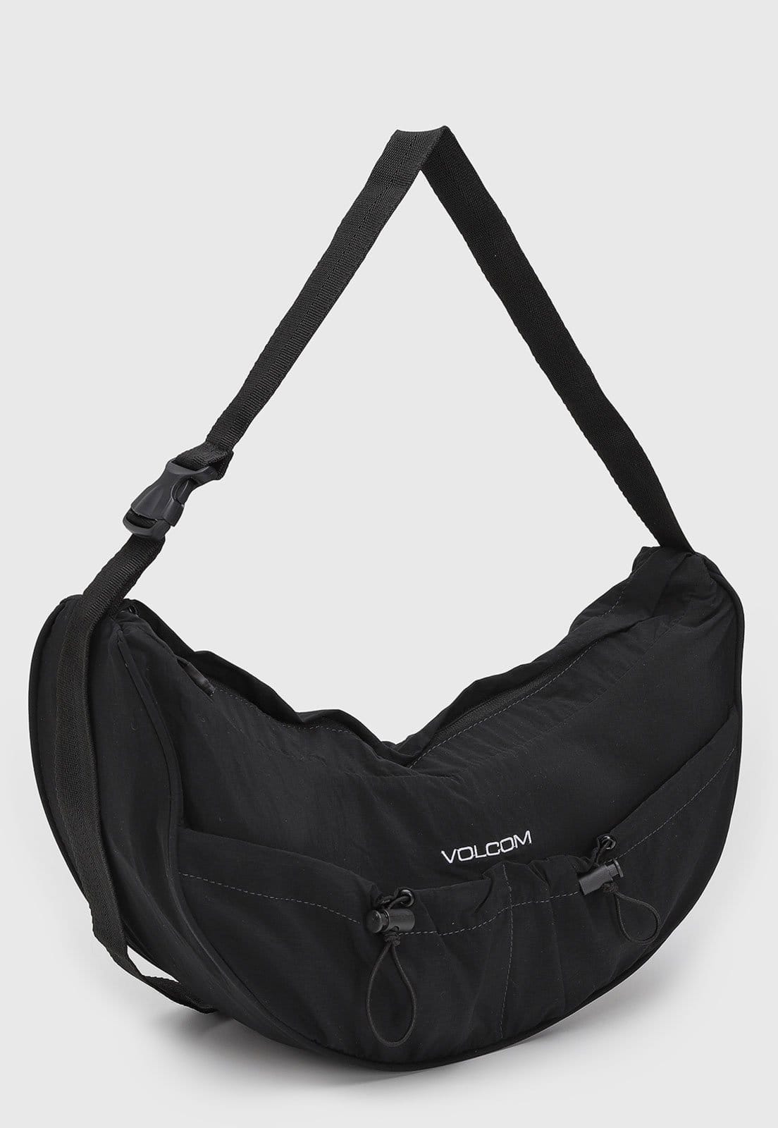 Vista 2 Bolsa Unissex Volcom Meia Lua Preta Volcom preto
