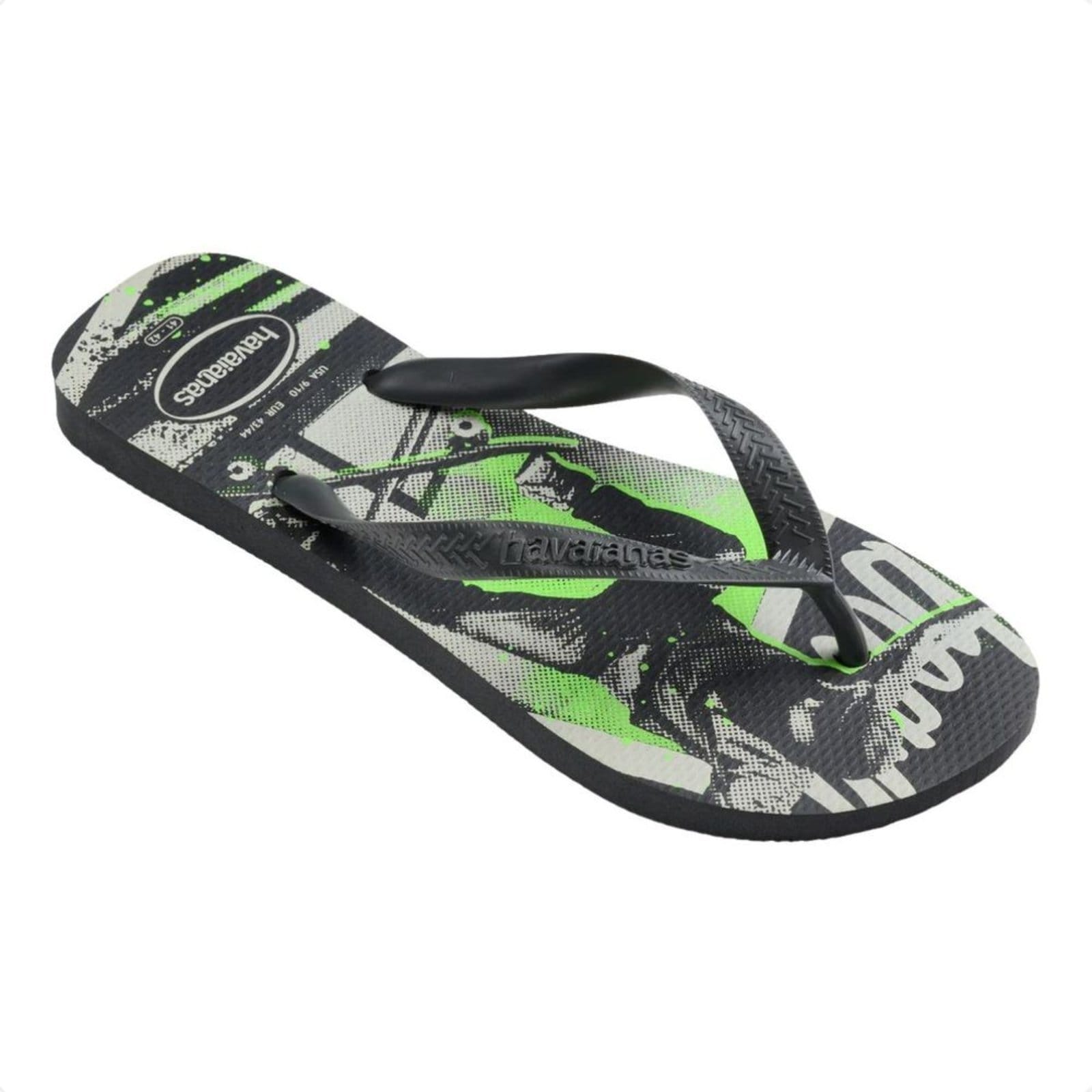 Vista 2 Chinelo Masculino Dedo Havaianas Top Athletic Havaianas cinza