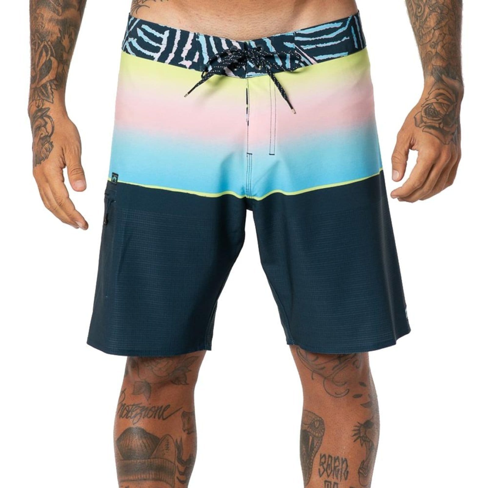Vista principal Bermuda Billabong Fifty50 Airlite Masculina Pastel Billabong bege