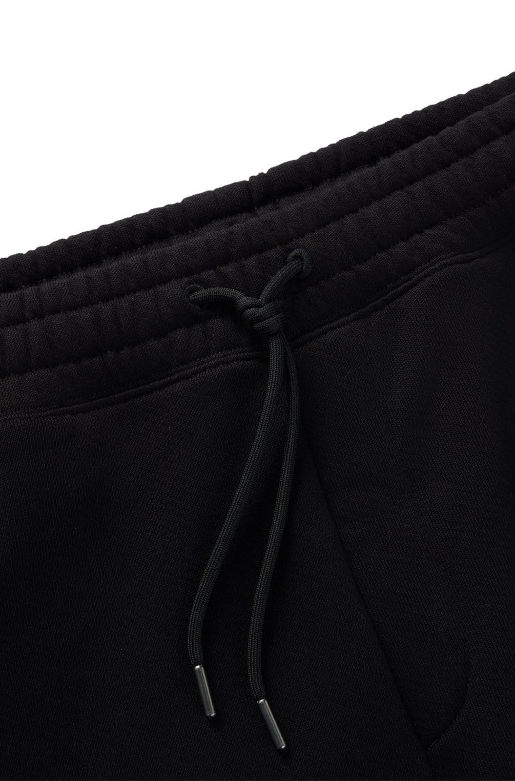 Vista 2 Shorts De Algodão Com Logo Da Nova Temporada HUGO preto