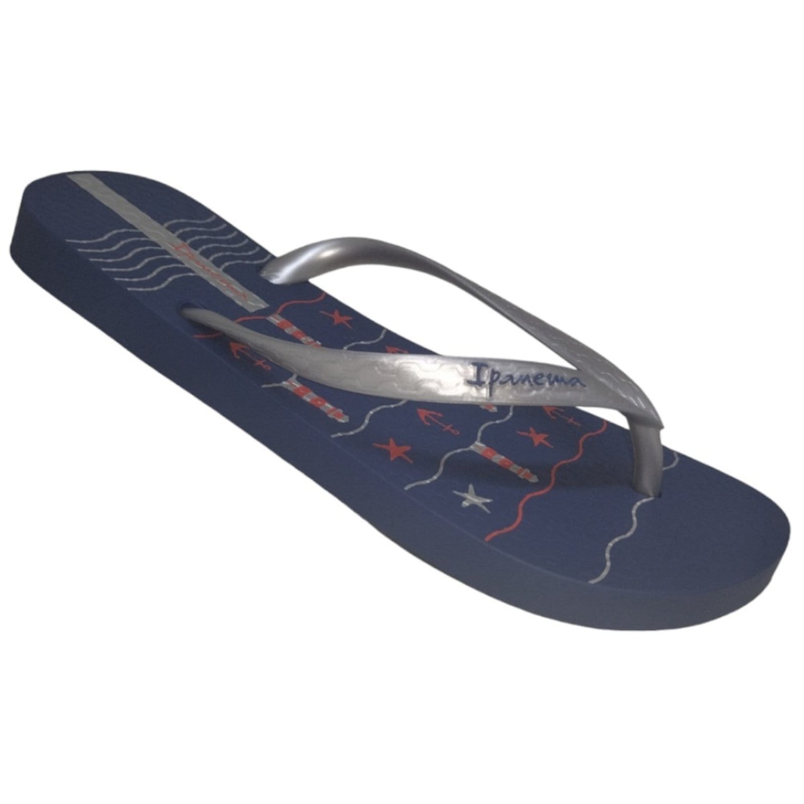 Vista 2 Chinelo Ipanema Oasis Grendene 26571 Grendene azul marinho