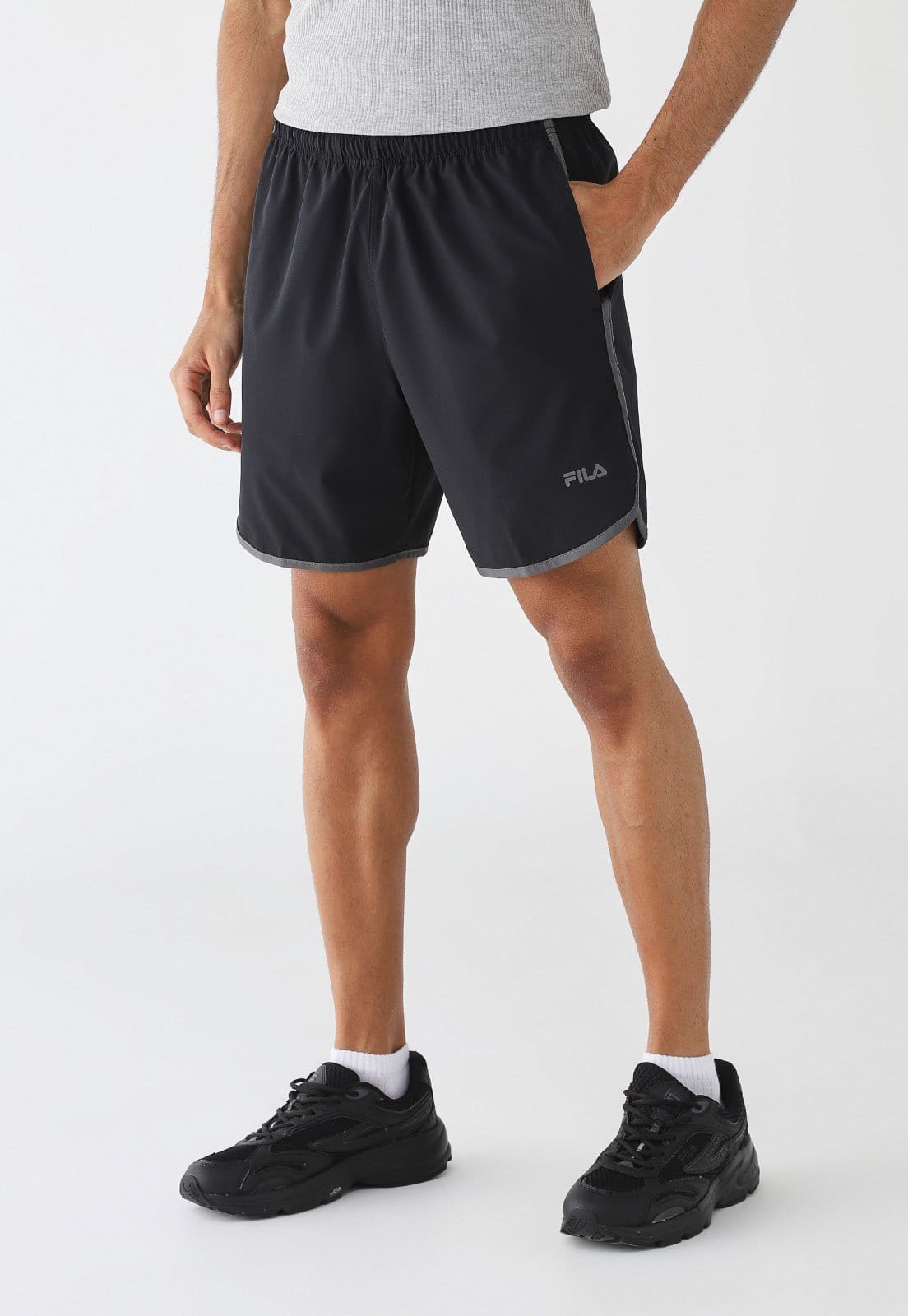 Bermuda Fila Reto Curve Preta