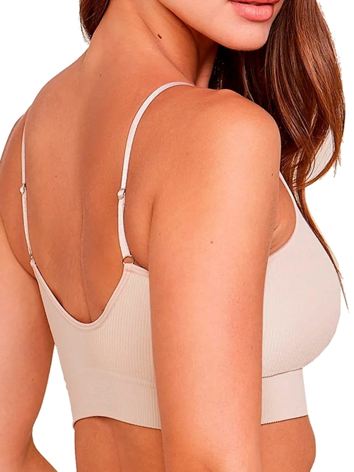 Vista 2 Top sem Aro com Bojo Removível Hope 21010 Hope bege