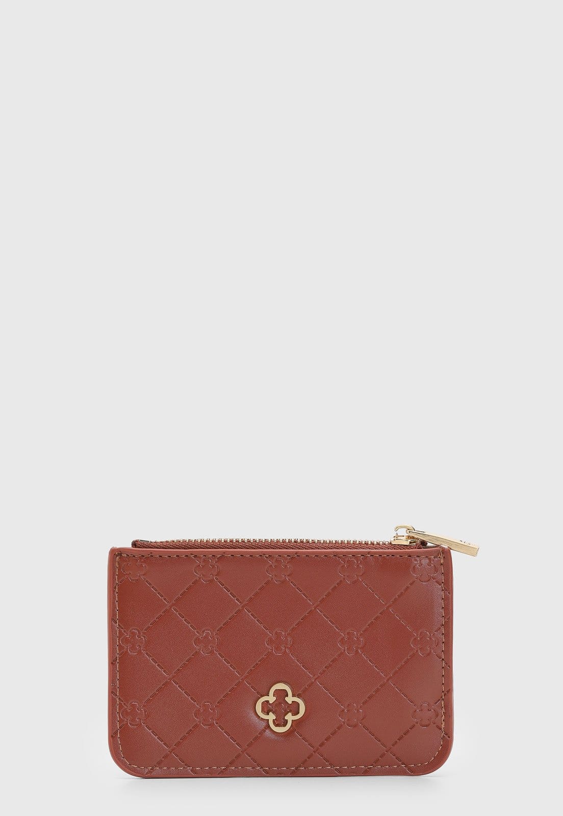 Vista 2 Carteira Feminina Capodarte Matelassê Camel Capodarte caramelo