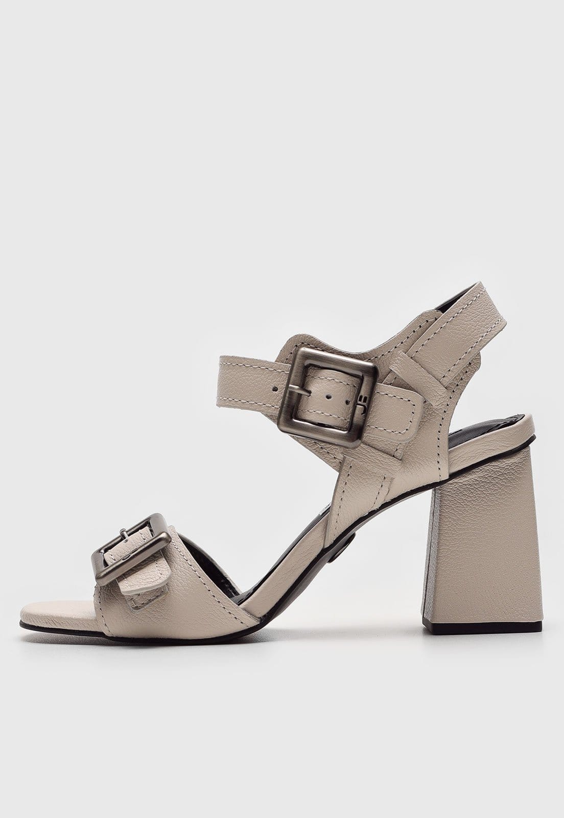 Sandália Jorge Bischoff Fivela Off-White