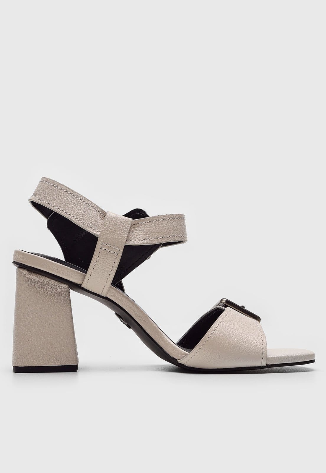 Vista 2 Sandália Jorge Bischoff Fivela Off-White Jorge Bischoff off-white white