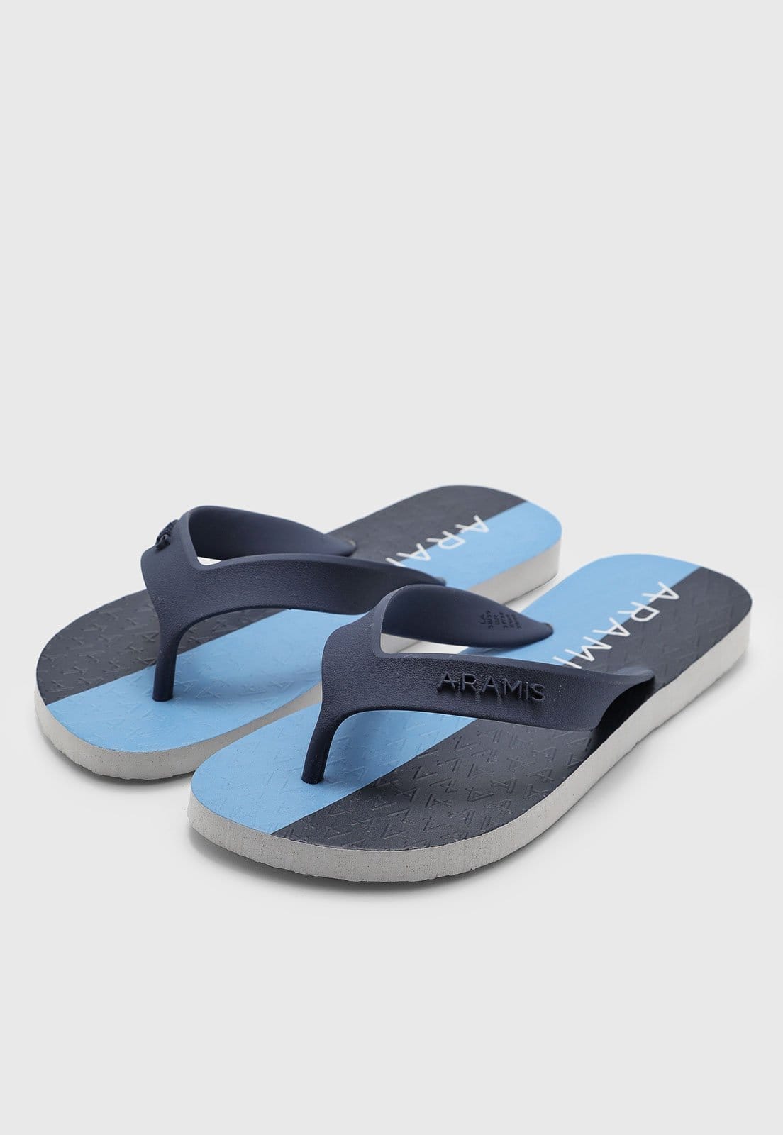 Vista 2 Chinelo Masculino Aramis Basic Only 05 2 Claro Aramis azul