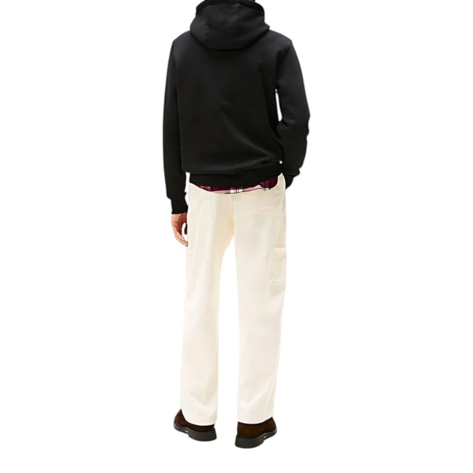 Vista 2 Moletom Canguru Tommy Hilfiger Oval Graphic Hoodie Tommy Hilfiger preto