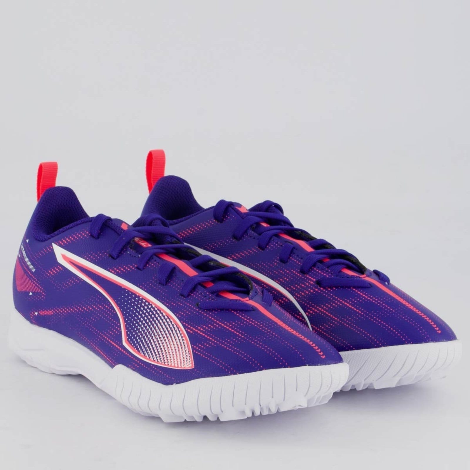 Chuteira Puma Ultra 5 TT Society Juvenil Roxa - 2