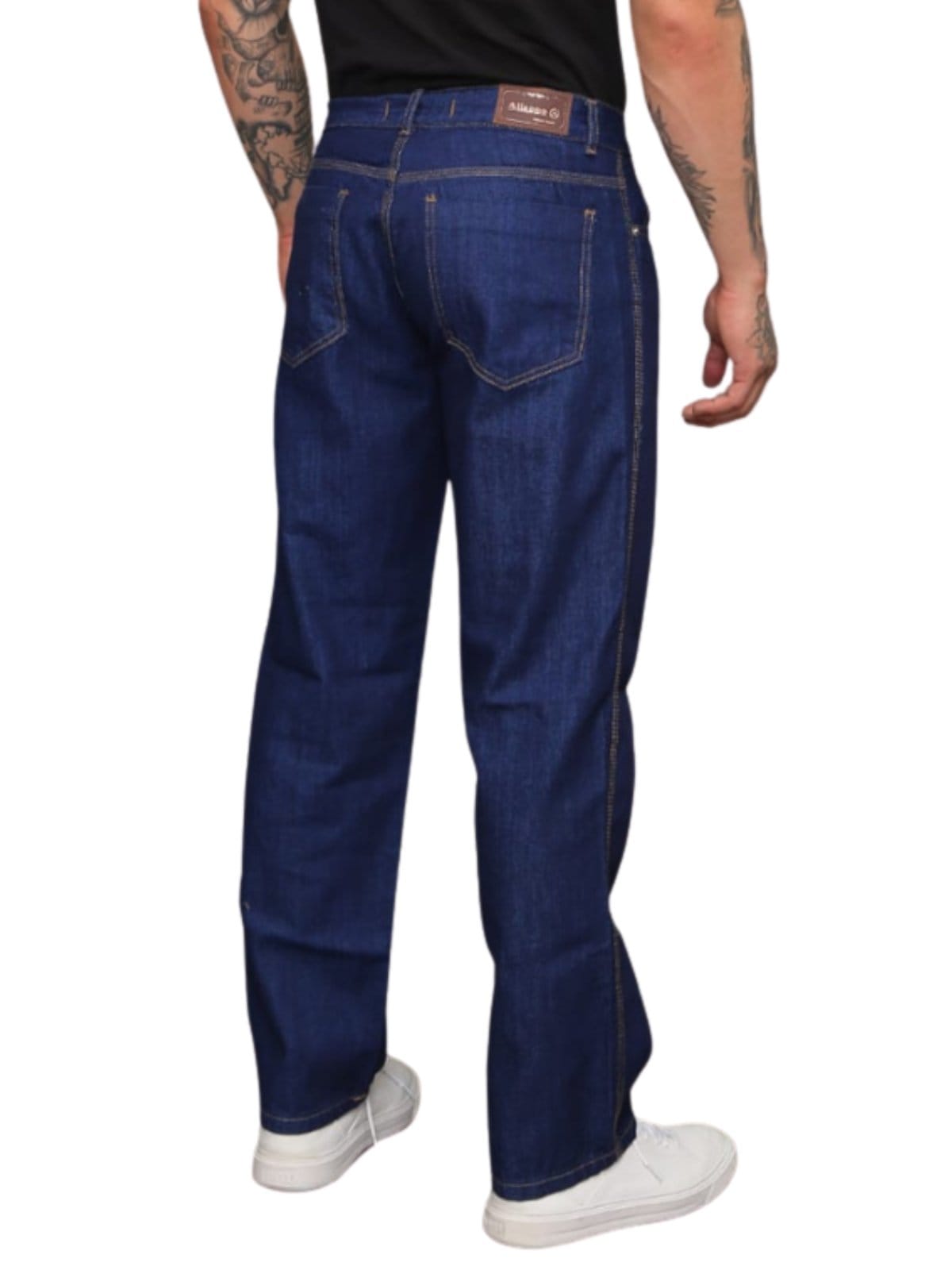 Vista 2 Calça Masculina Jeans Light Balão Royal Escuro JEANS LIGHT azul marinho royal