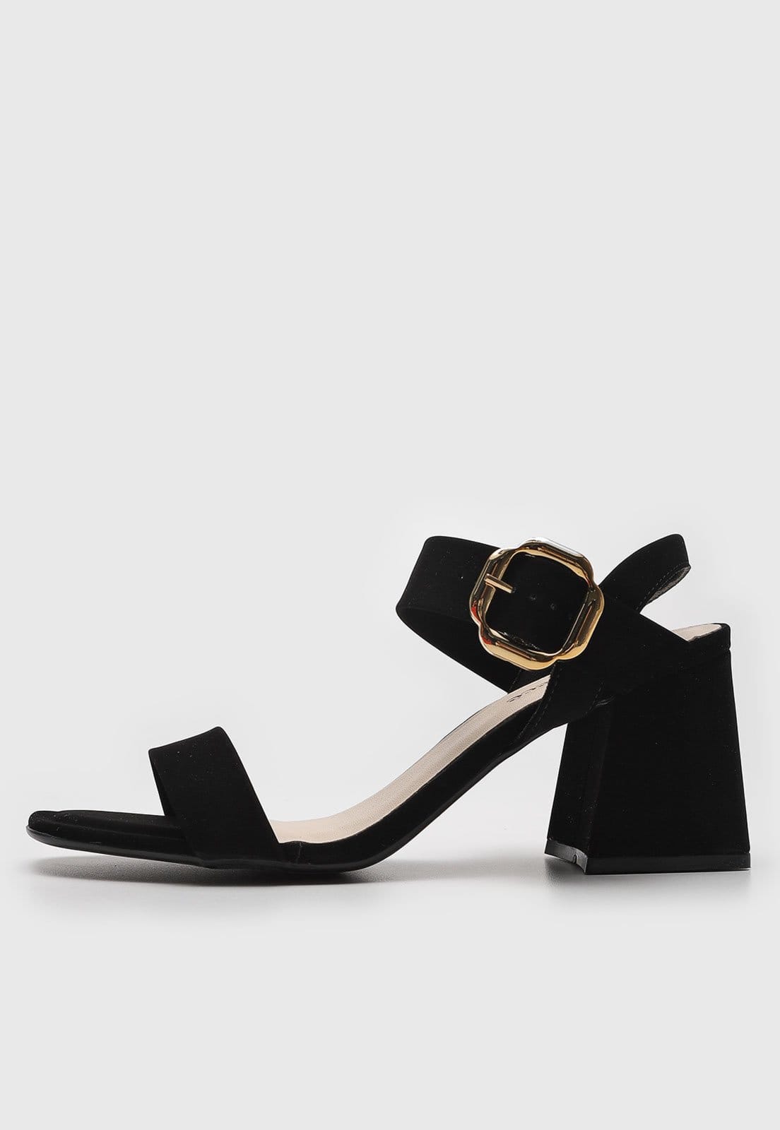 Sandália cê Nobuck Preta