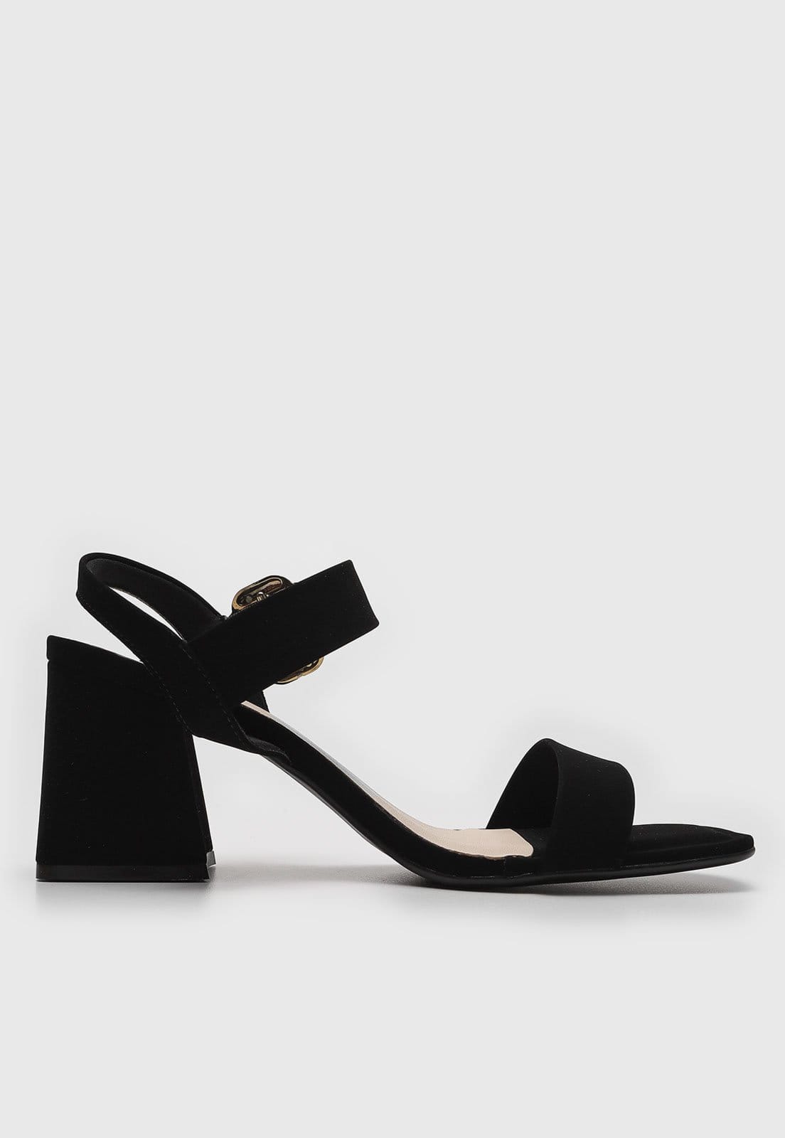 Vista 2 Sandália cê Nobuck Preta BEBECÊ preto