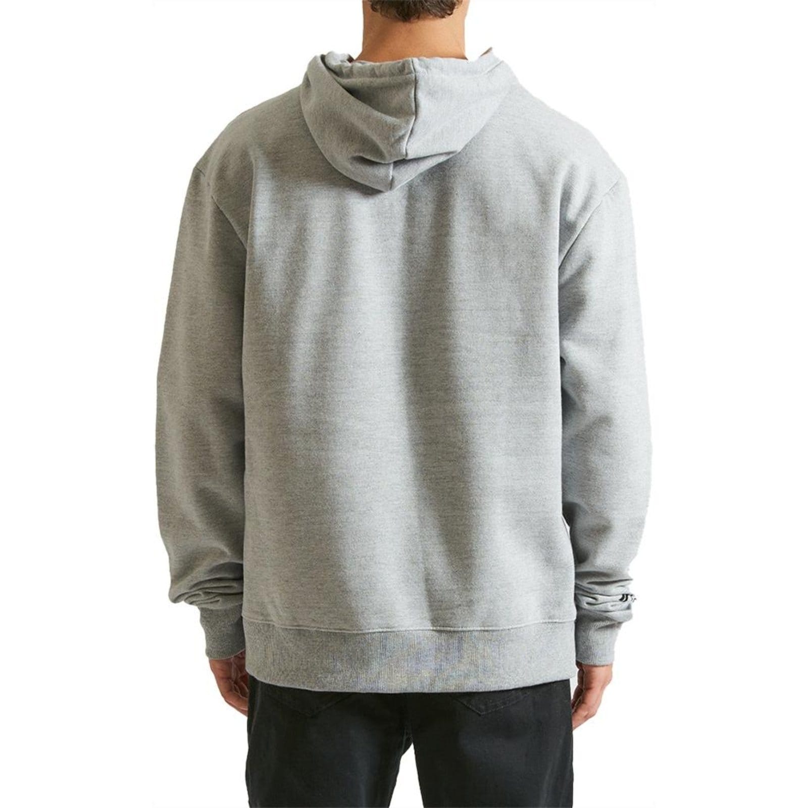 Vista 2 Moletom Hurley Canguru Bomb WT24 Masculino Mescla hurley cinza