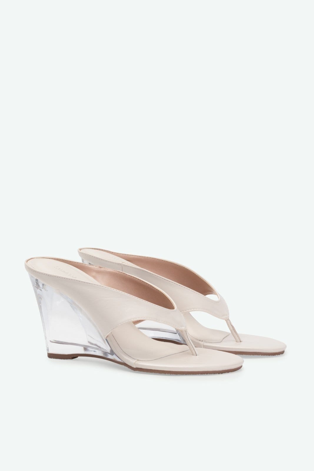 Vista 2 Tamanco Muriel Off White Suzana Santos off-white white