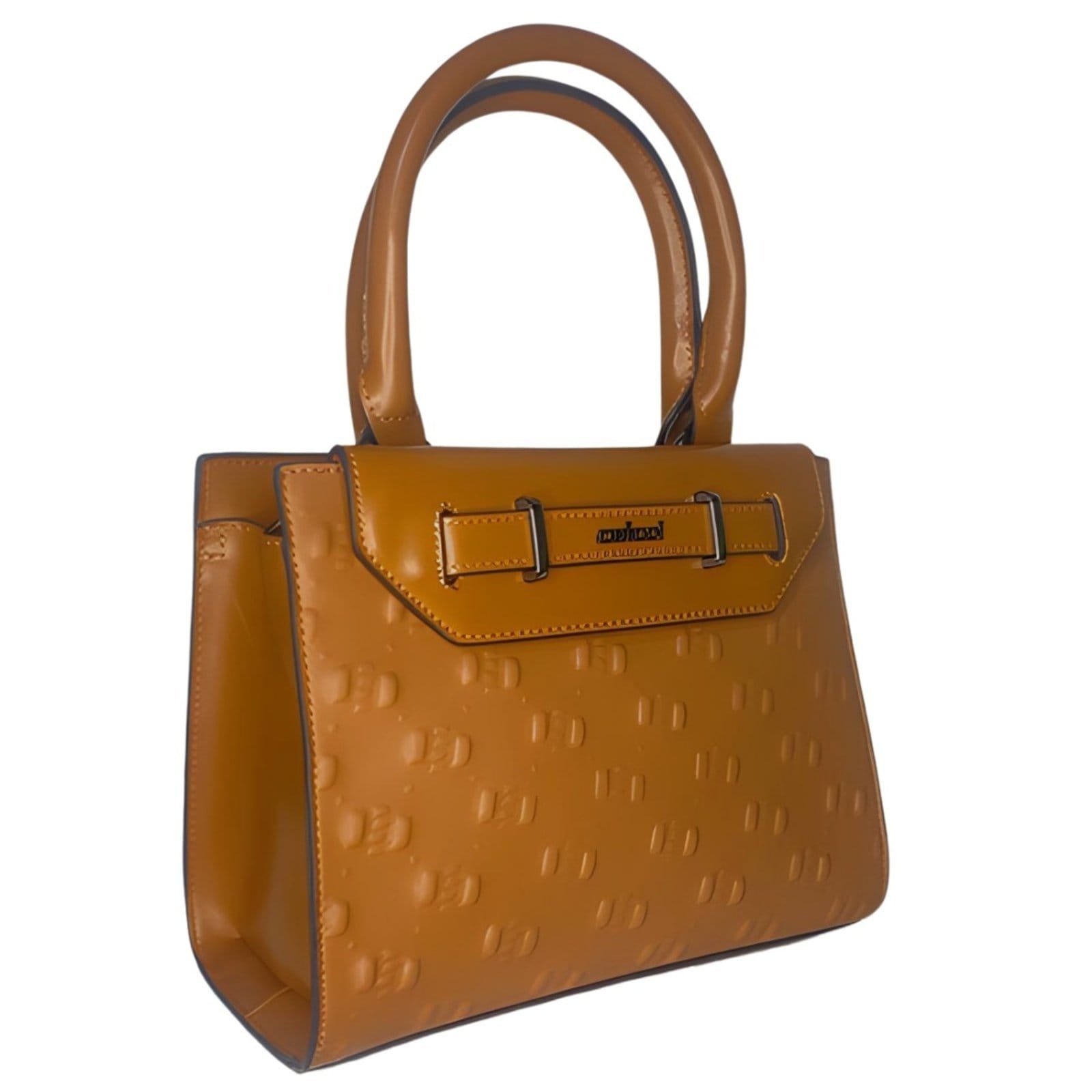 Vista 2 Bolsa Colcci Feminina Tote Relevo Colcci caramelo