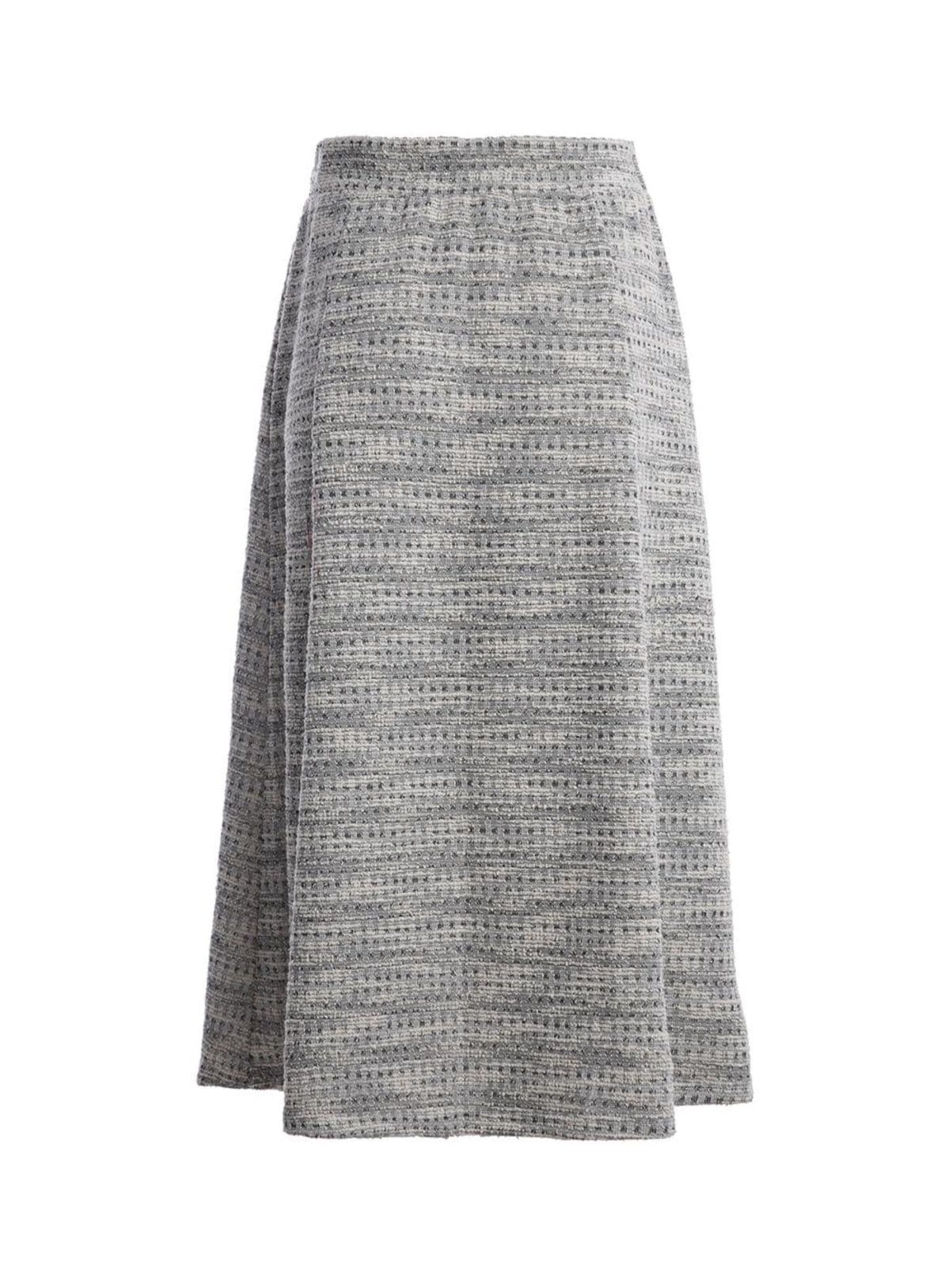 Vista 2 Saia Evasê Autentique Feminina Autentique cinza