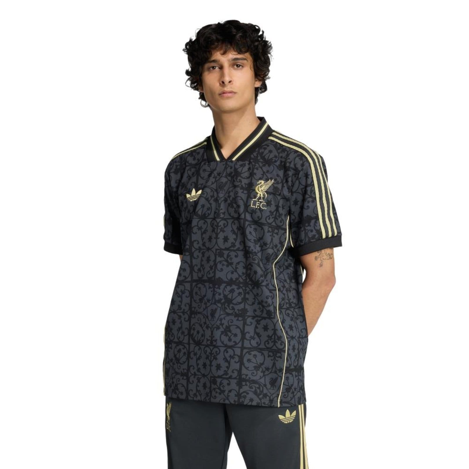 Vista principal Camisa LFSTLR Liverpool FC adidas Performance Adidas cinza