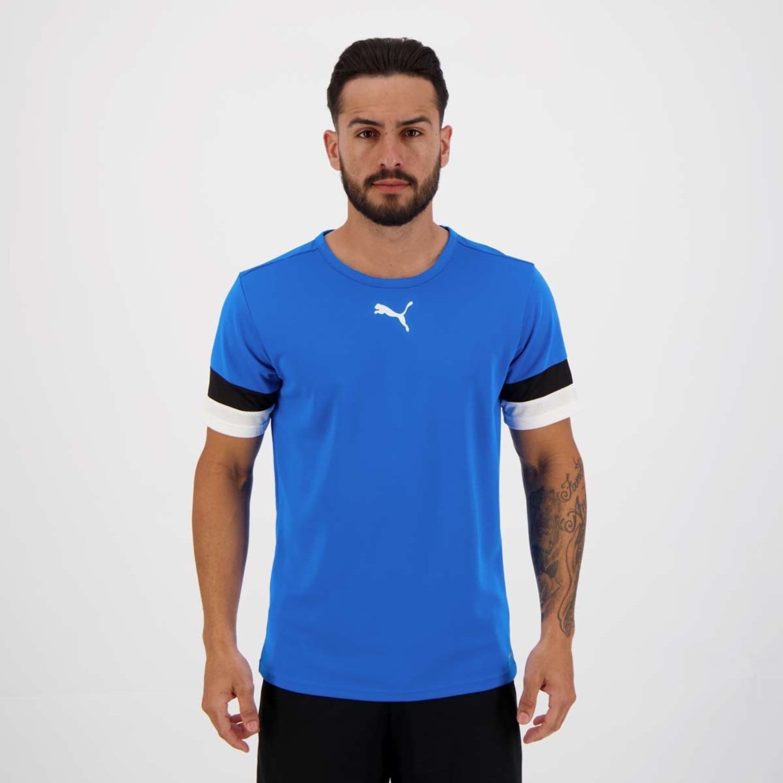 Vista principal Camisa Puma Teamrise Puma azul