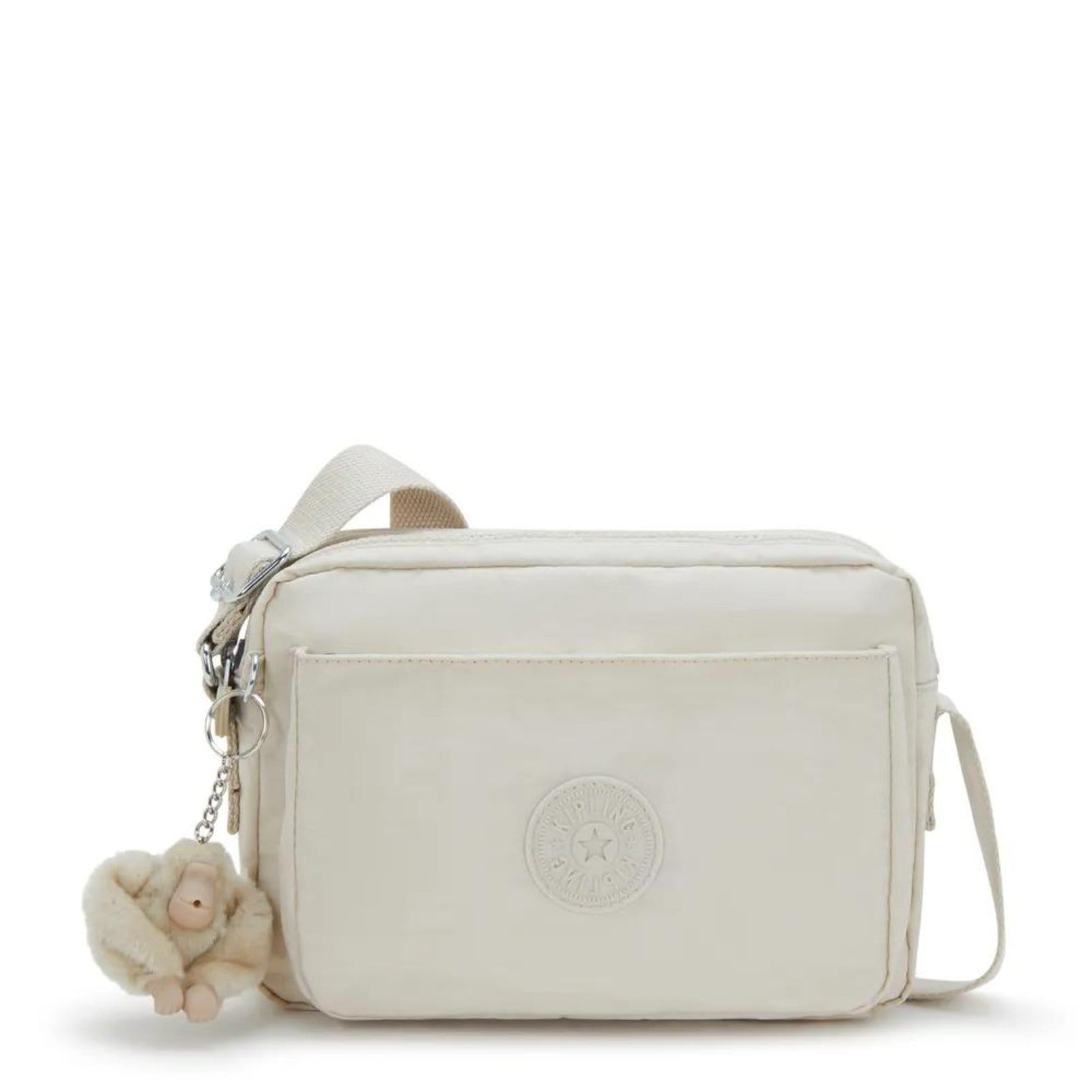 Bolsa Kipling Abanu M Hideaway Beige
