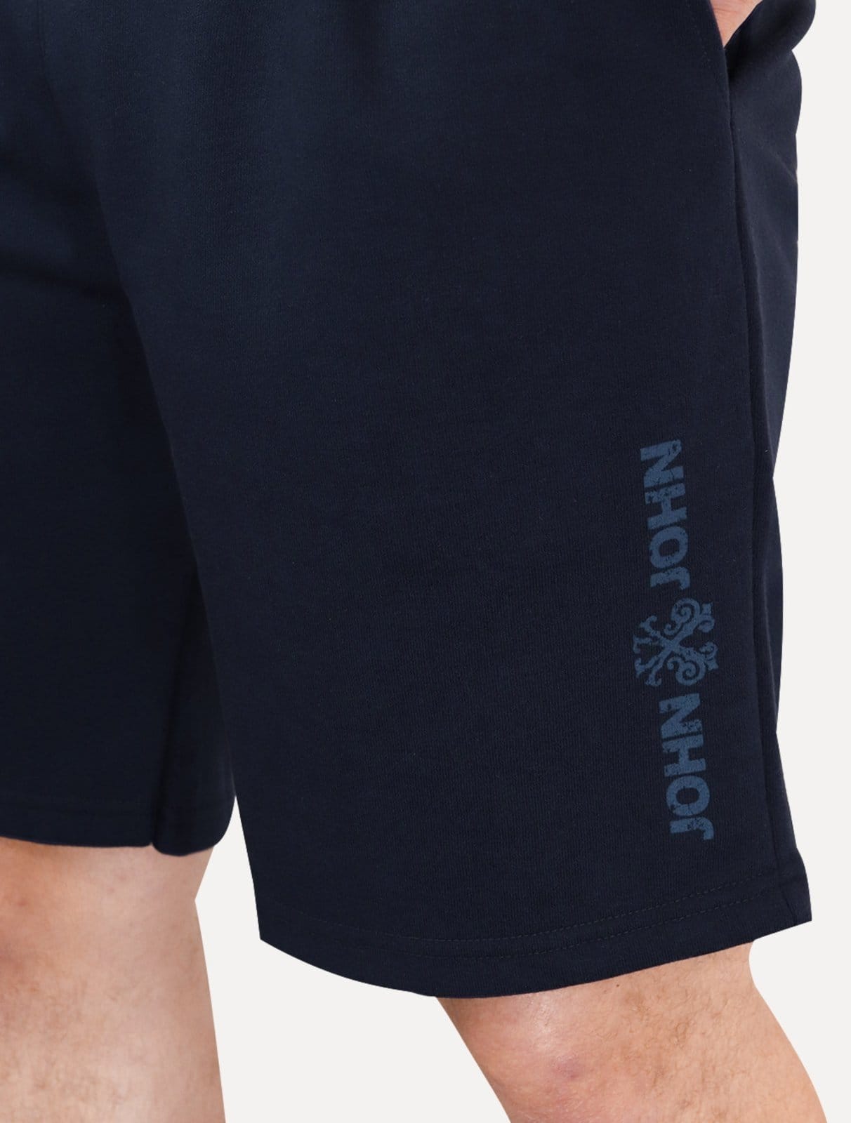 Vista 2 Bermuda John John Moletom New Basic John John azul marinho