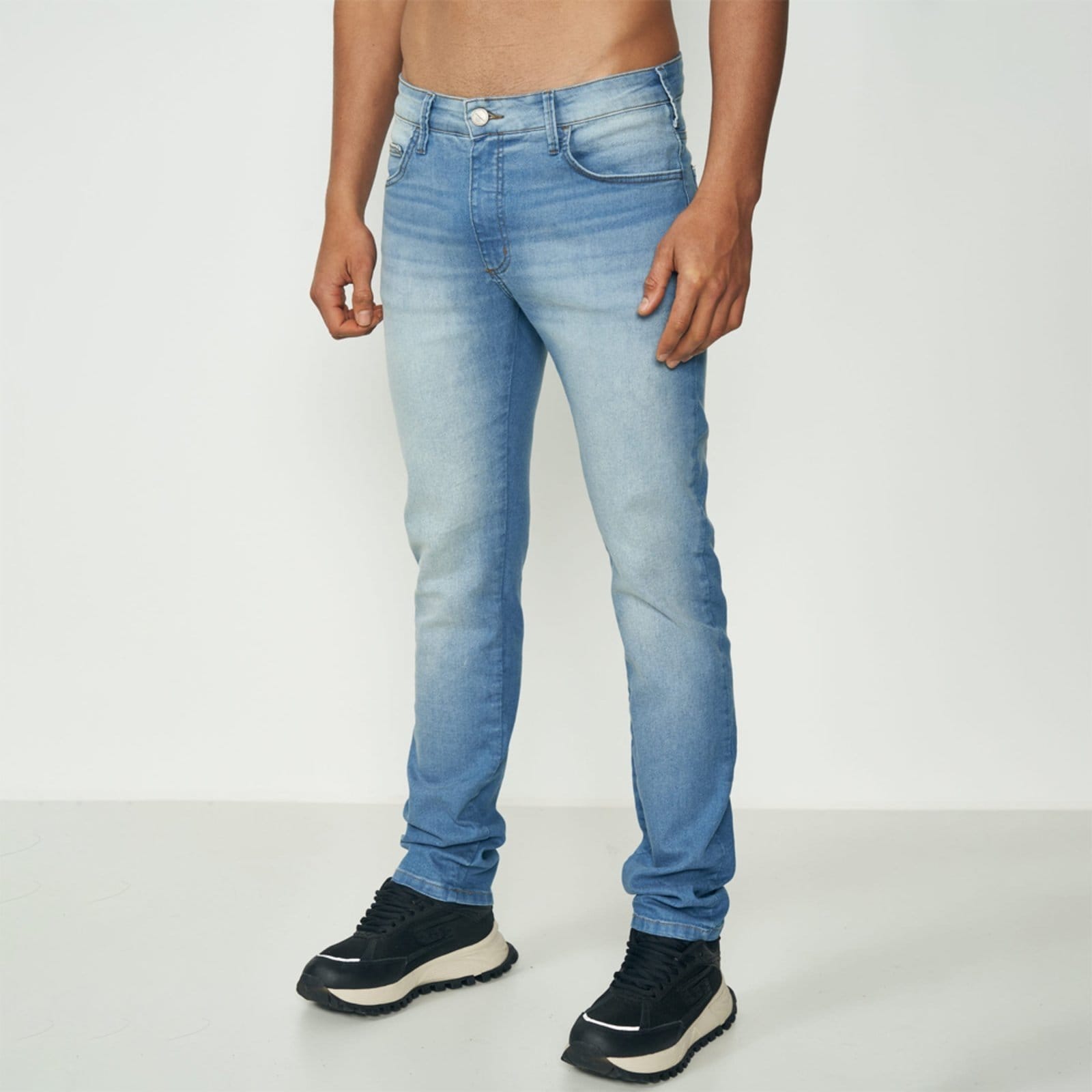 Calça Jeans Colcci Felipe Skinny Foggy Ou25 Masculino