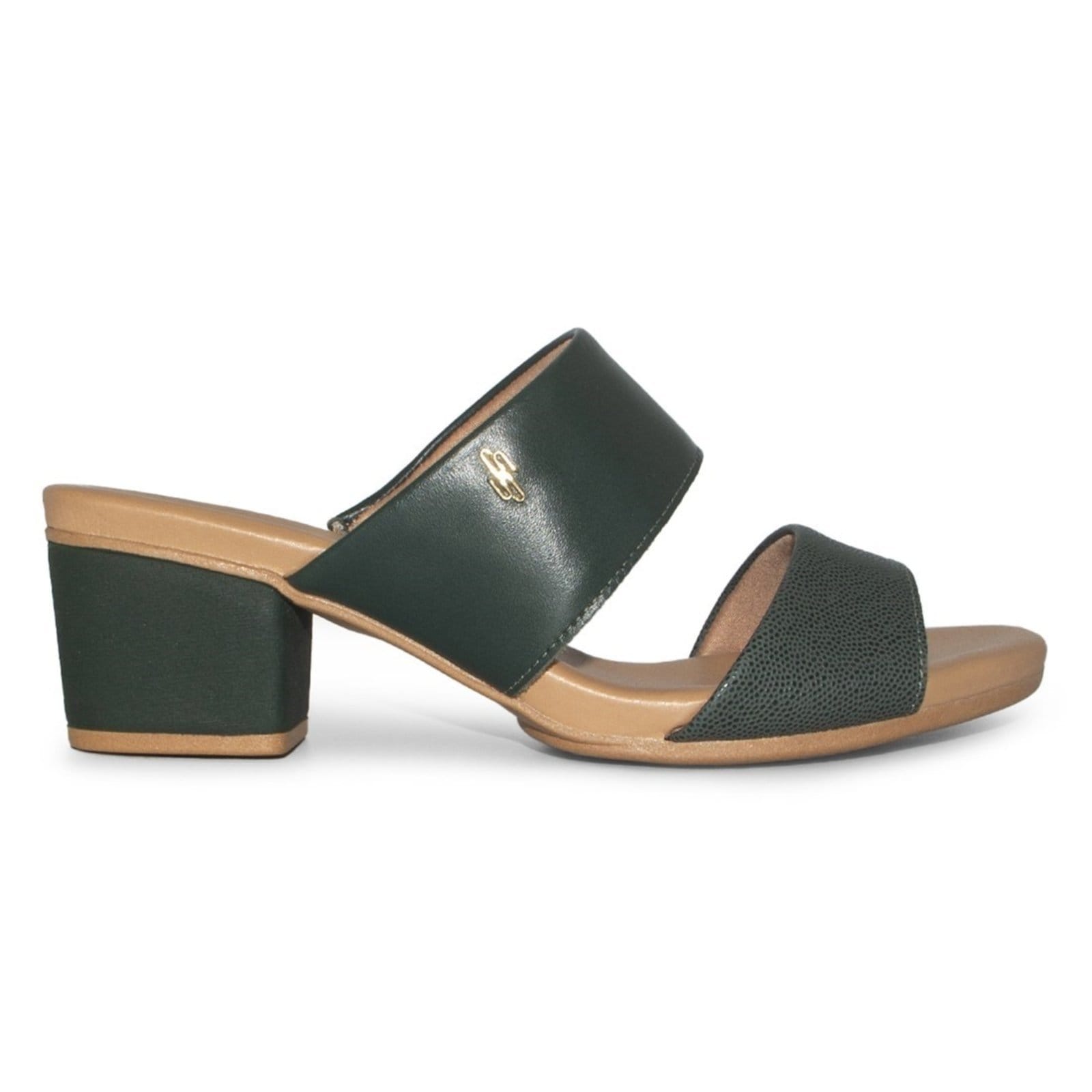 Tamanco Usaflex Feminino Salto Bloco AE3201