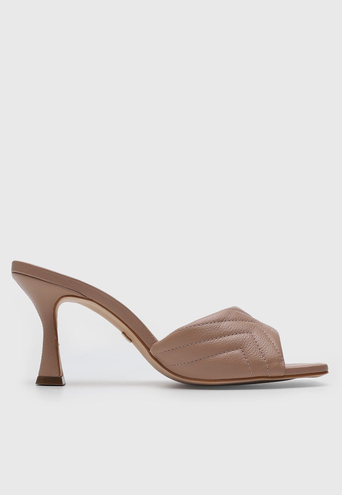 Vista 2 Tamanco Feminino Jorge Bischoff Tira Acolchoada Jorge Bischoff nude