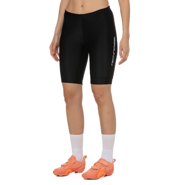 Imagem principal Bermuda de Ciclismo Powertrack Technogel WR - Feminina Powertrack PRETO