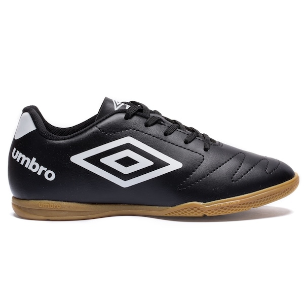 Imagem principal Chuteira Futsal Umbro Indoor Class 2.2 - Júnior Umbro PRETO/BRANCO