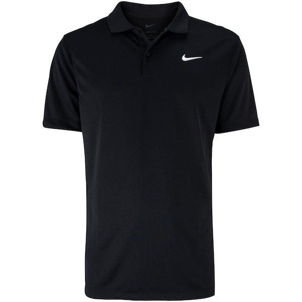 Imagem principal Camisa Polo Nike Ct Dri-Fit Solid - Masculina Nike PRETO/BRANCO