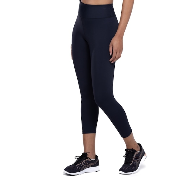 Imagem principal Calça Capri Feminina Oxer Campeão Slim Oxer PRETO/PRATA