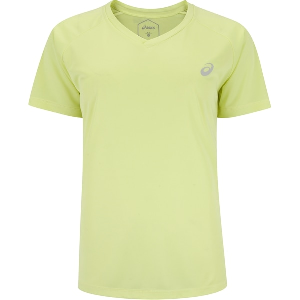 Imagem principal Camiseta ASICS Manga Curta Basic Logo Feminina ASICS AMARELO